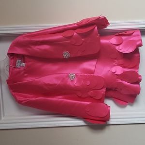 Plus Size Dress-Pink